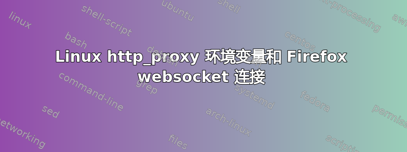 Linux http_proxy 环境变量和 Firefox websocket 连接