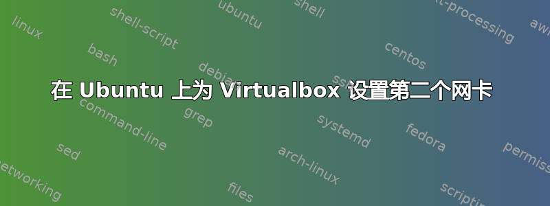 在 Ubuntu 上为 Virtualbox 设置第二个网卡