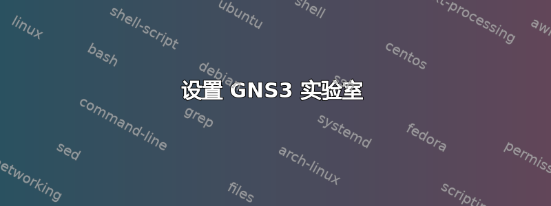 设置 GNS3 实验室